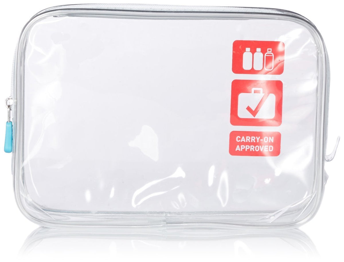 Flight 001 Carry On Clear Quart Bag Portmantos