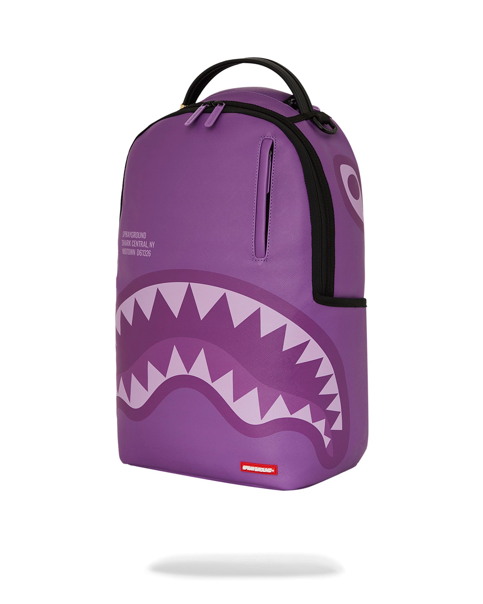Sprayground Backpack (Purple Shark Central) – Portmantos