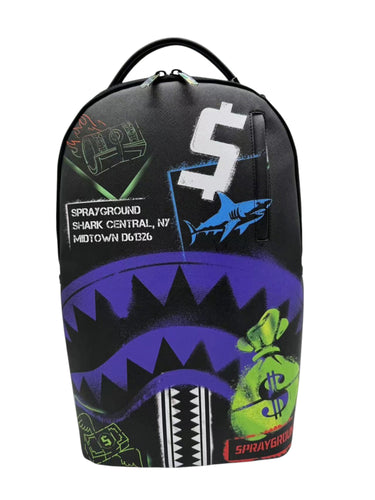 Shark Central Stencils- Black