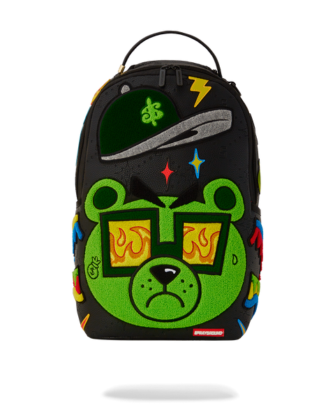 たんたた!!Sprayground 「Money Bear」 バッグ Sprayground DLXSV Backpack (Colorful Money Bear Cheneille