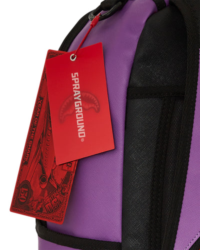 Sprayground Backpack (Purple Shark Central) – Portmantos