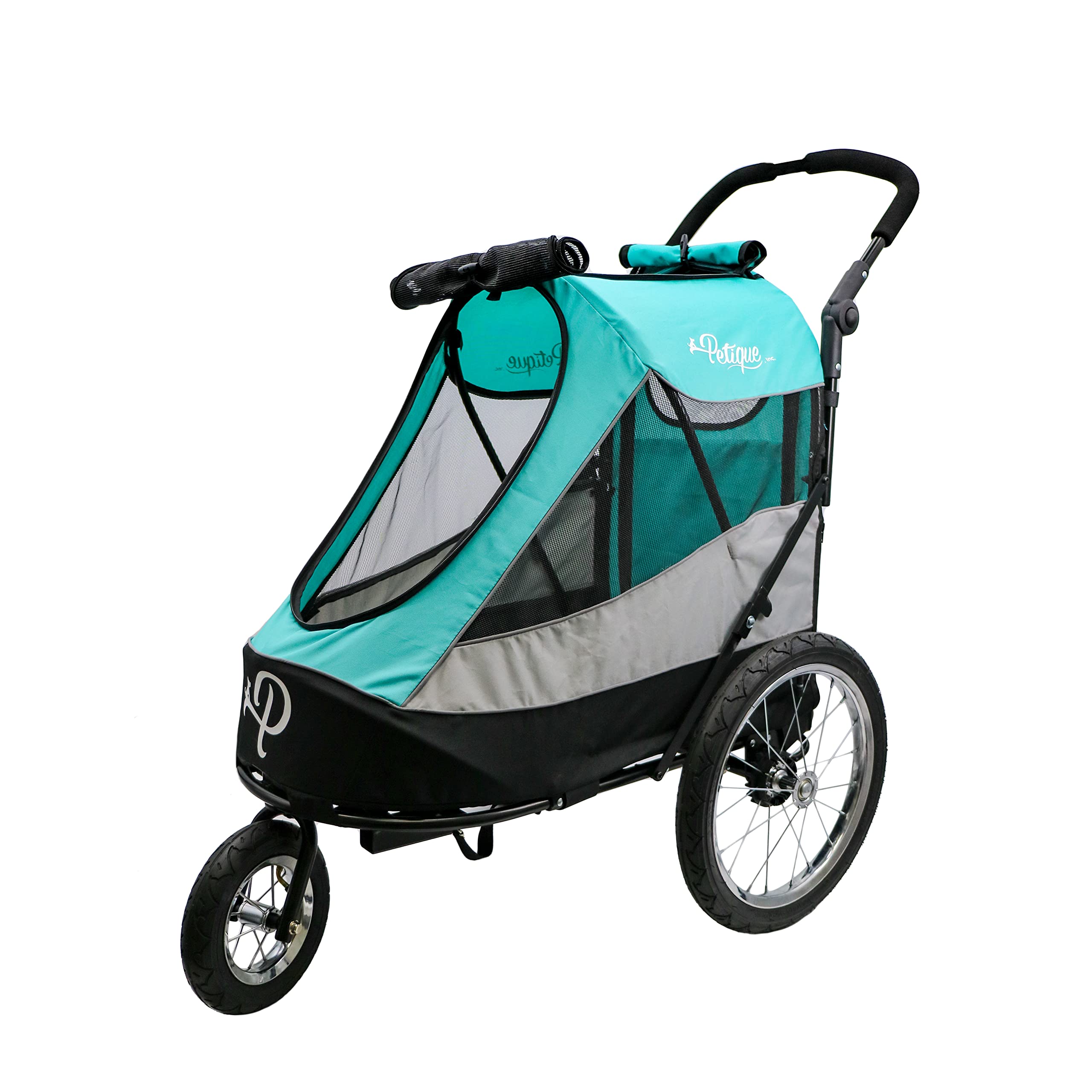 all terrain dog stroller Trailblazer Jogger, Dog Cart for Medium Size Pets, Ventilated Pet Stro – Portmantos