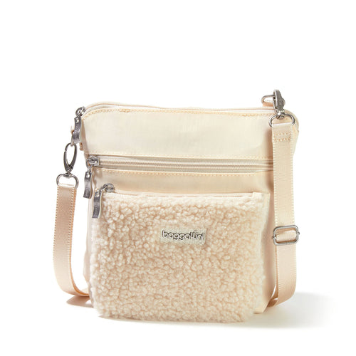Light Beige Faux Shearling
