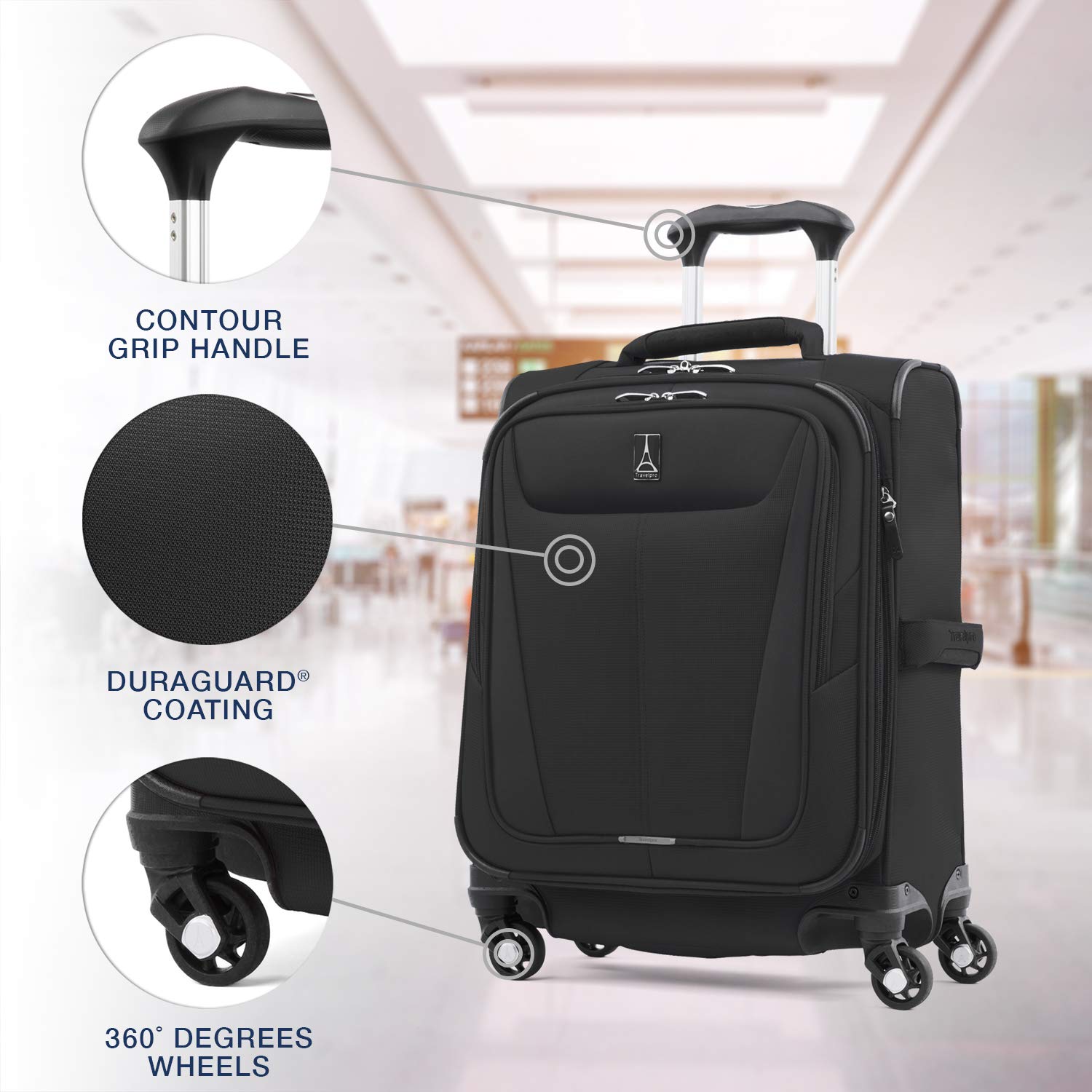 Travelpro 19 Inch Spinner Carry On Luggage Travelpro Maxlite