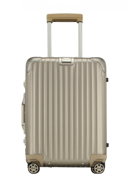 新品未開封 RIMOWA リモワ Topas Titanium Cabin 52 Rimowa Topas Titanium Cabin Multiwheel 52cm – Portmantos