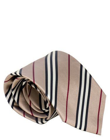 Diagonal Beige/Black/Red