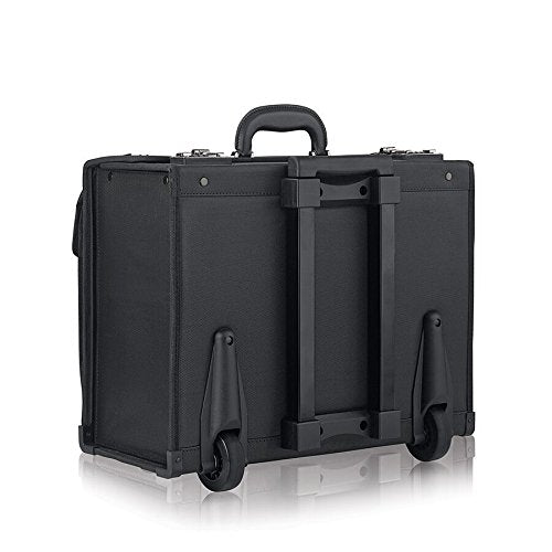Solo Herald 15.6" Rolling Laptop Catalog Case with Dual Combination