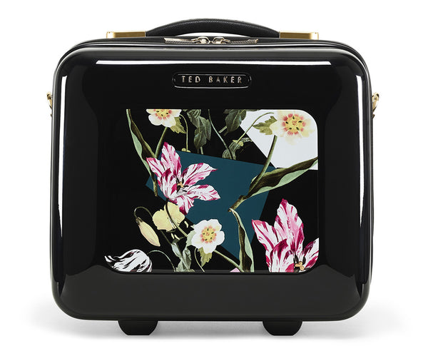 TED BAKER 花柄パスポートケース Ted Baker Women's Hardside Vanity Case Cosmetic Bags – Portmantos