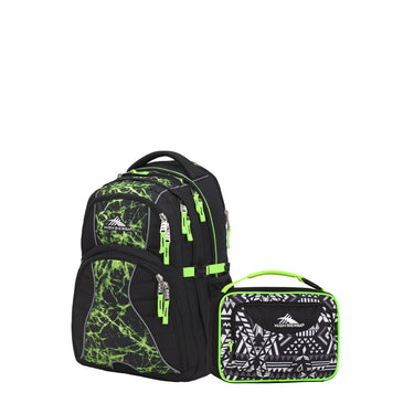 Geo Weave/Black/Zest/Lime Fire