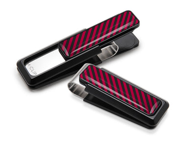 Crimson/Black Stripe