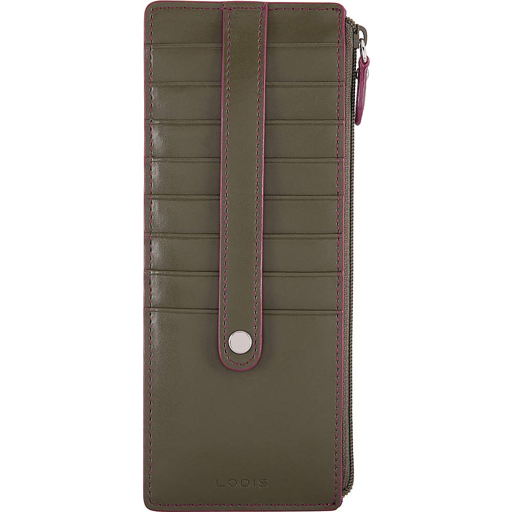 Lodis Audrey RFID Credit Card Case with Zipper Pocket – Portmantos