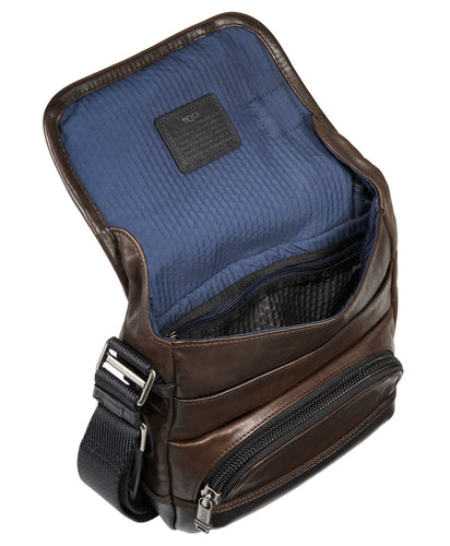 TUMI Alpha Bravo Leather Barstow Crossbody – Portmantos