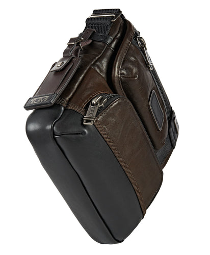 TUMI Alpha Bravo Leather Barstow Crossbody – Portmantos