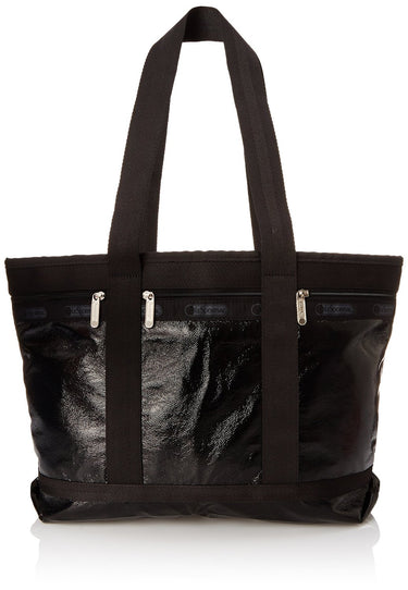 Black Crinkle Patent