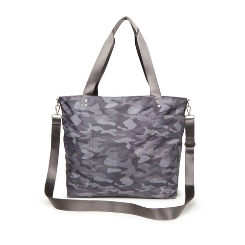 Dark Grey Camo Print