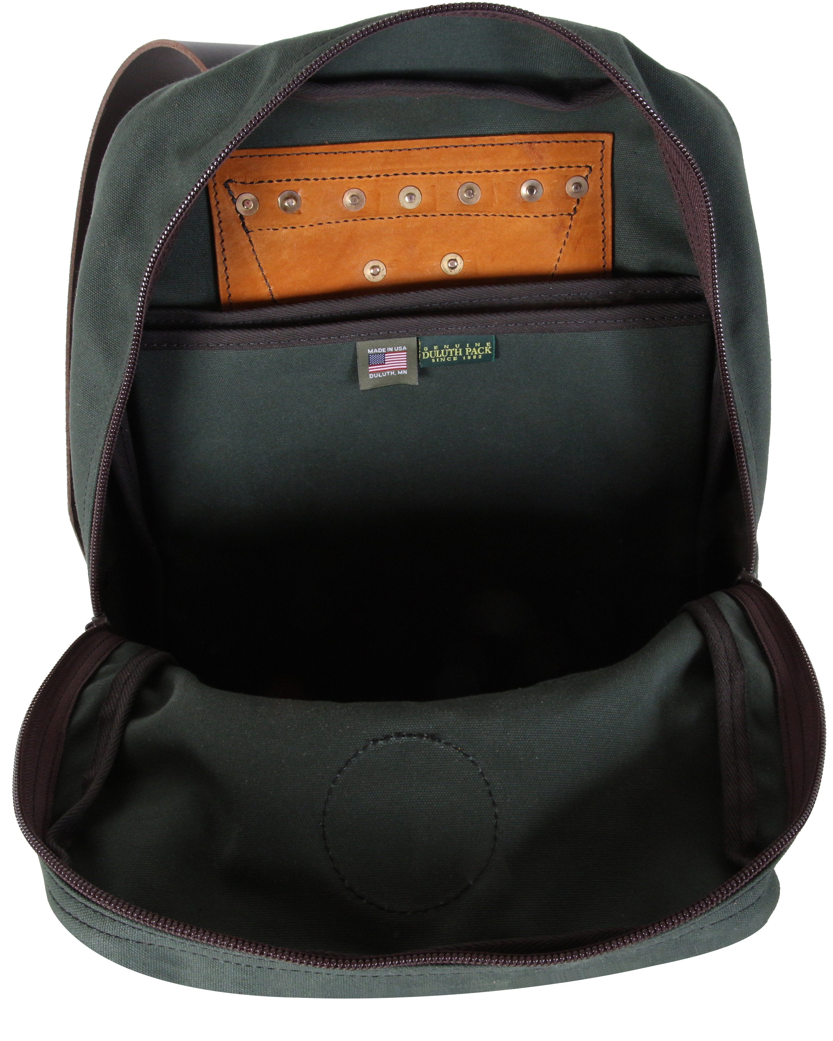 deluth leather backpack Duluth Pack Deluxe Laptop Backpack – Portmantos