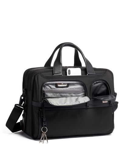 TUMI Alpha 3 Expandable Laptop Brief – Portmantos