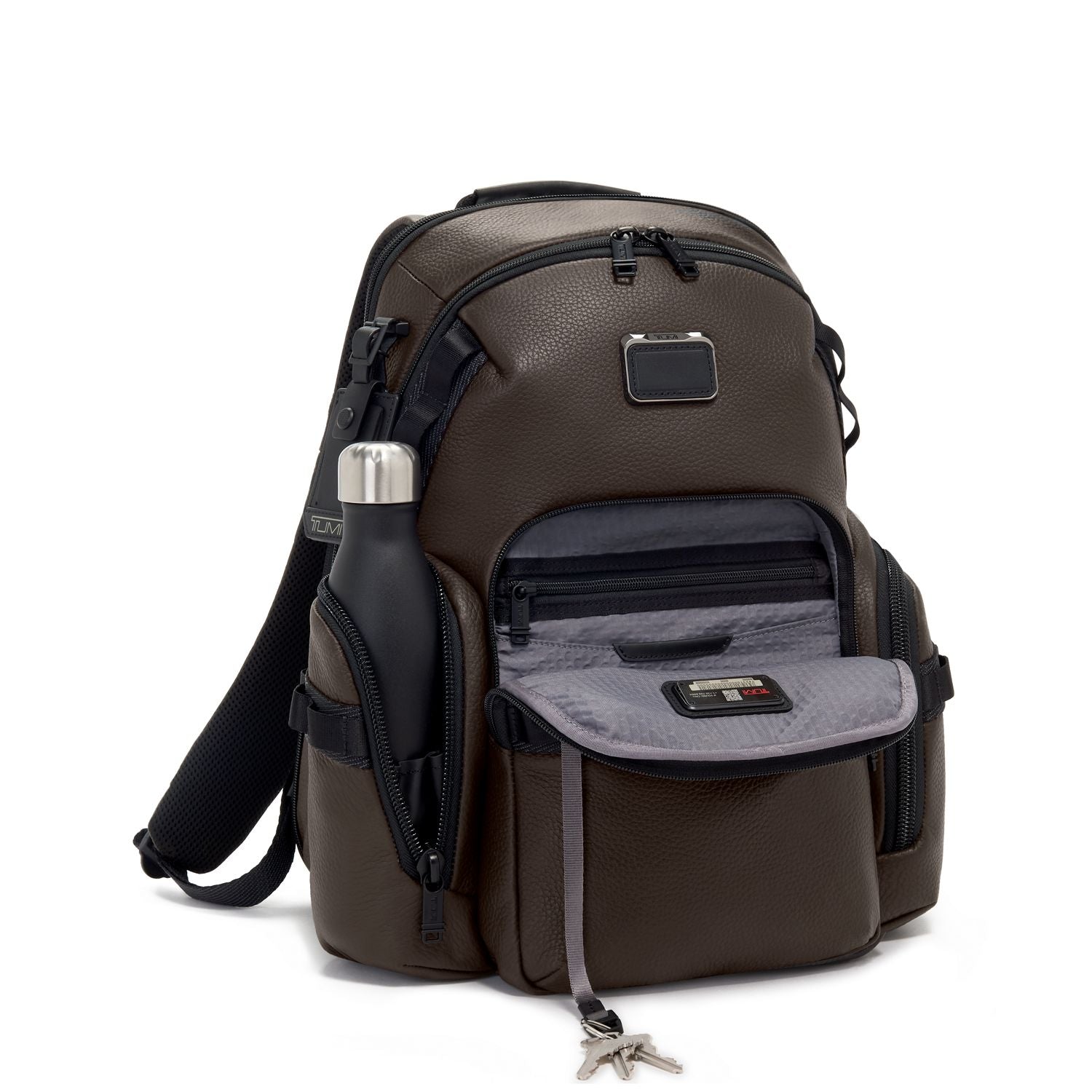 tumi backpack blue and brown alpha bravo Alpha Bravo Navigation Backpack – Portmantos