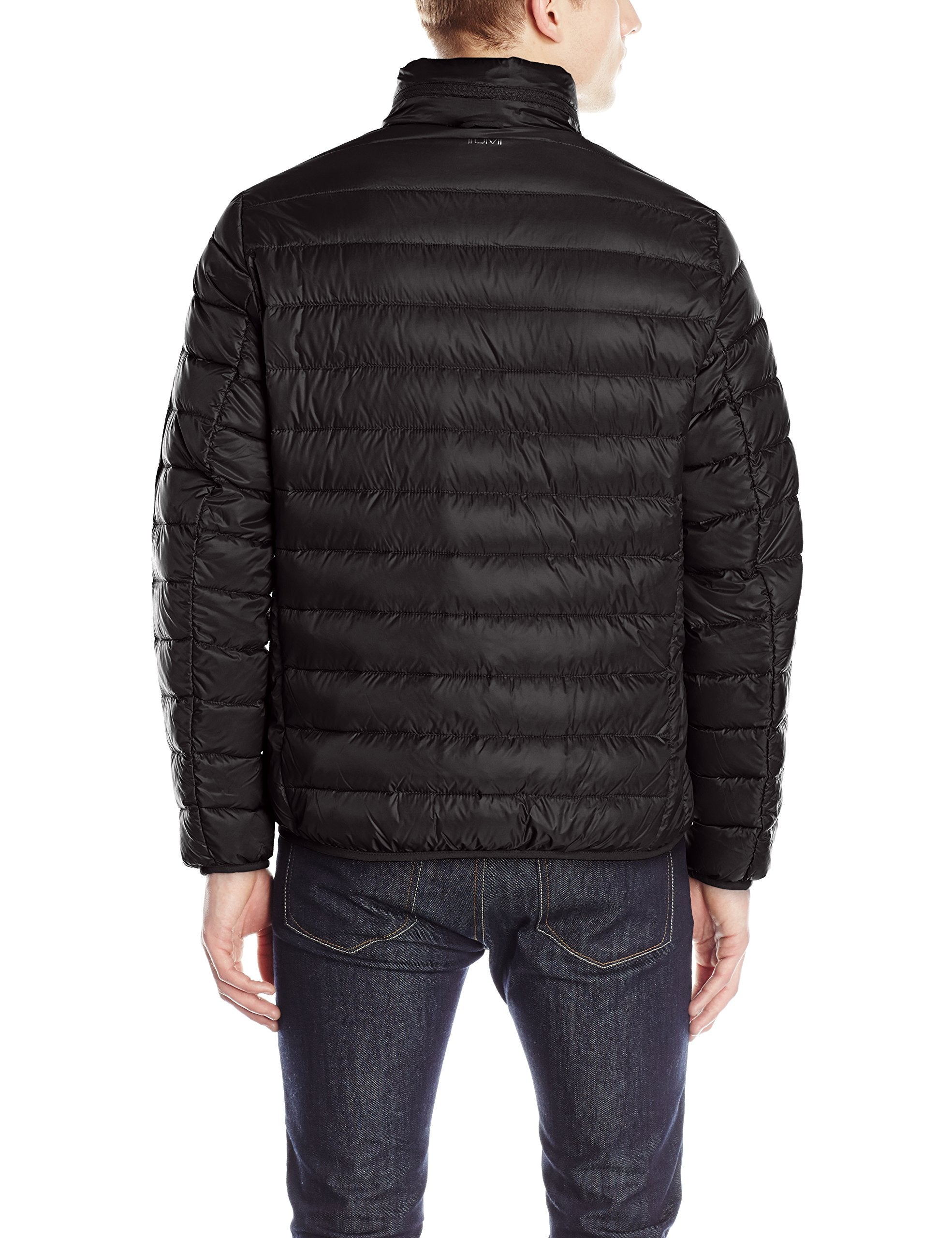 Quilted Jacket Tumi Mens Packable Down Jacket TUMI TUMIPAX Men's