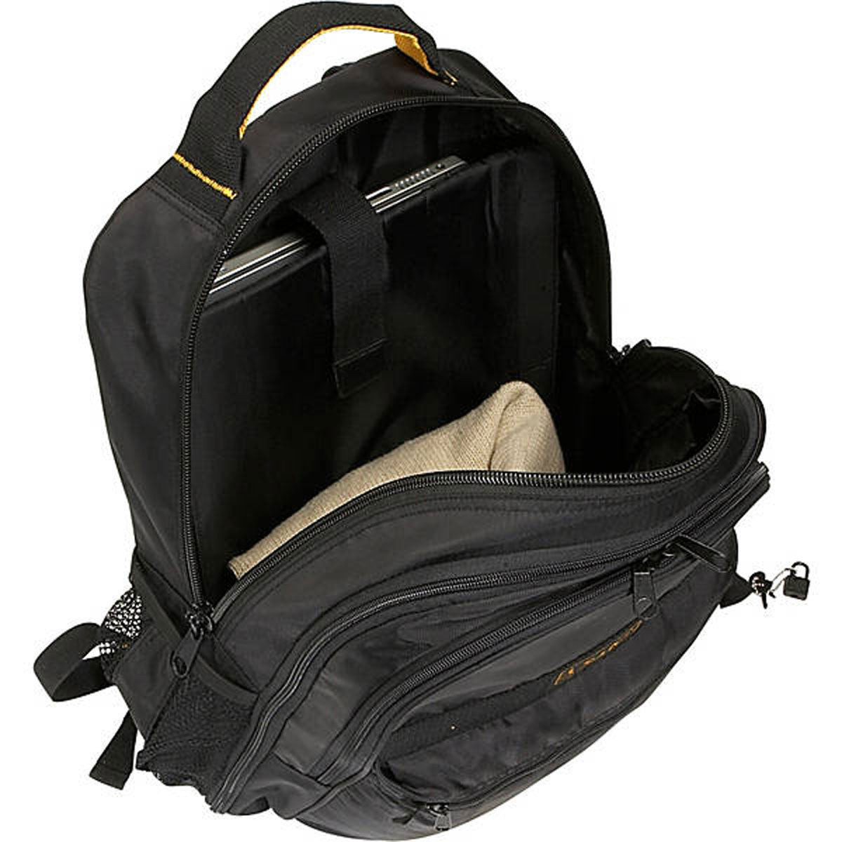 a saks expandable laptop backpack A.Saks Deluxe Expandable Laptop Backpack – Portmantos