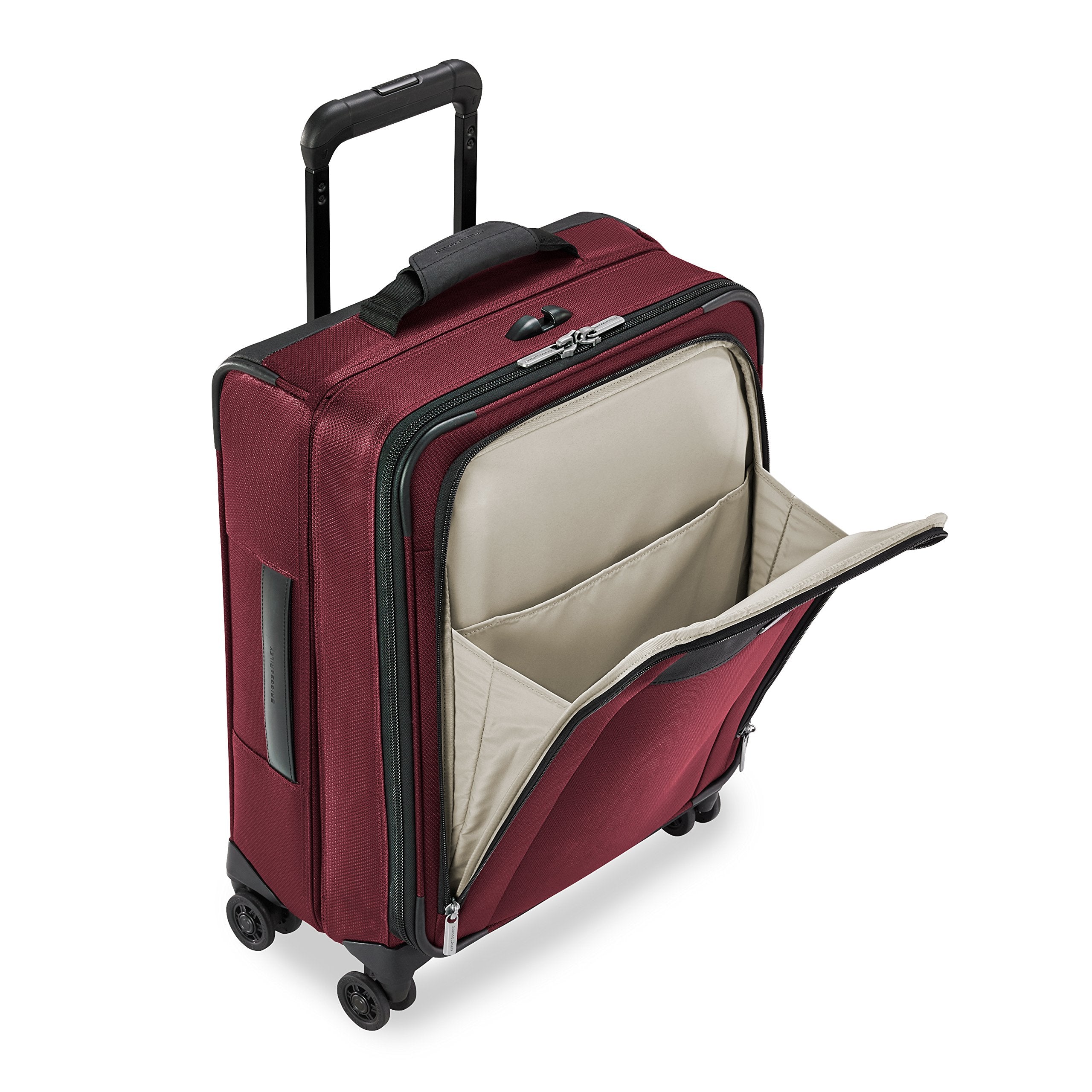 briggs & riley transcend travel tote bag rainforest Transcend - Clamshell Cabin (TD441) Classy rolling bag for easy transport Briggs & Riley Transcend 4.0