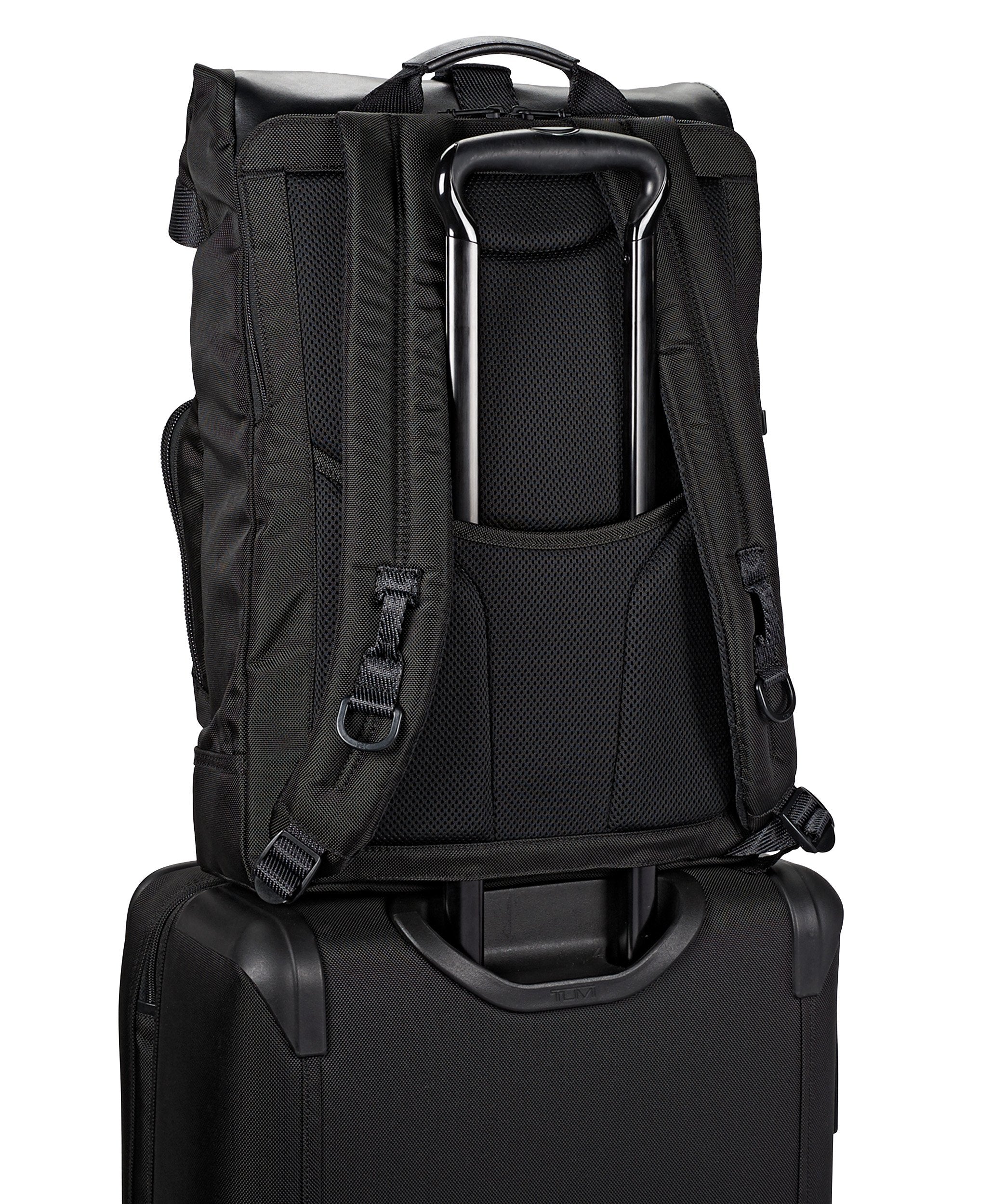 london roll top backpack tumi price TUMI Alpha Bravo London RollTop Backpack – Portmantos