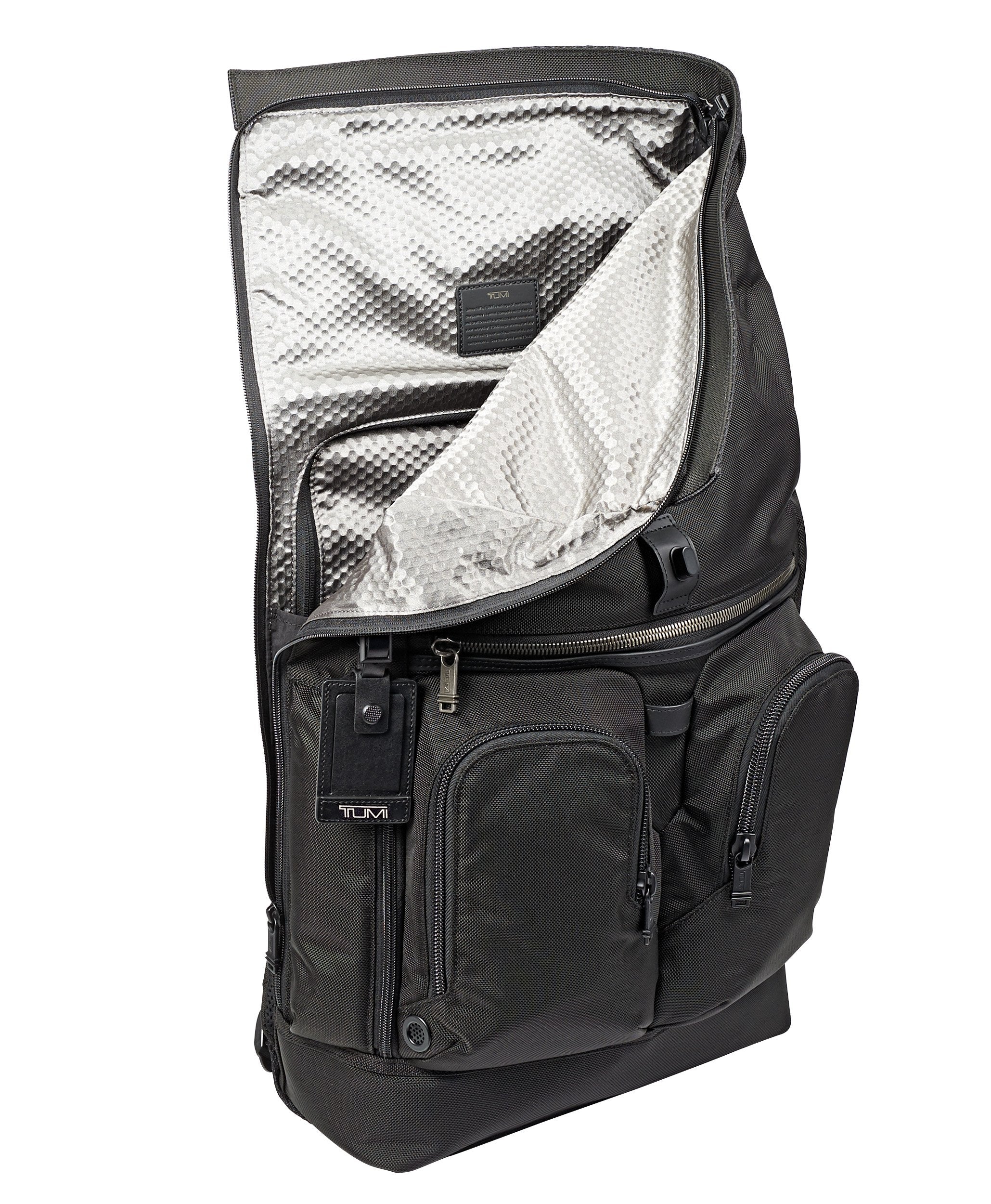 tumi alpha bravo london roll backpack TUMI Alpha Bravo London RollTop Backpack – Portmantos