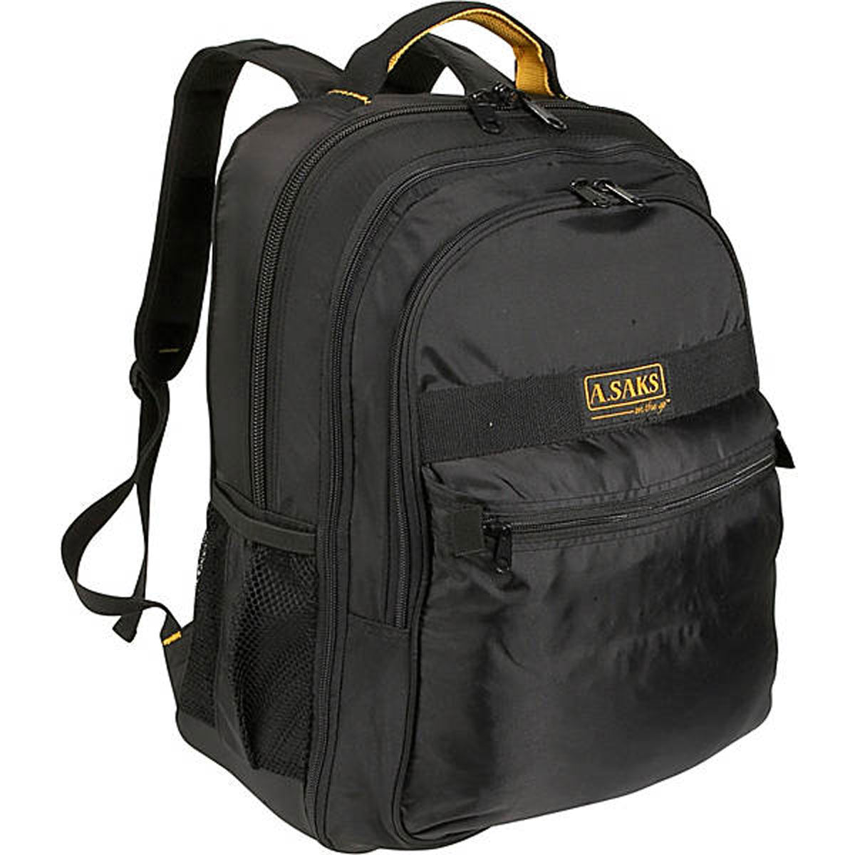 a saks expandable laptop backpack A.Saks Deluxe Expandable Laptop Backpack – Portmantos